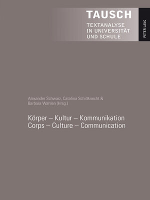 cover image of Koerper – Kultur – Kommunikation--Corps – Culture – Communication